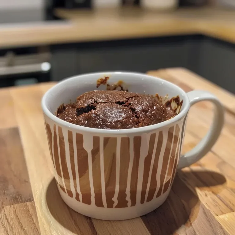 Le gâteau mug qui sauve mes envies sucrées en 5 minutes